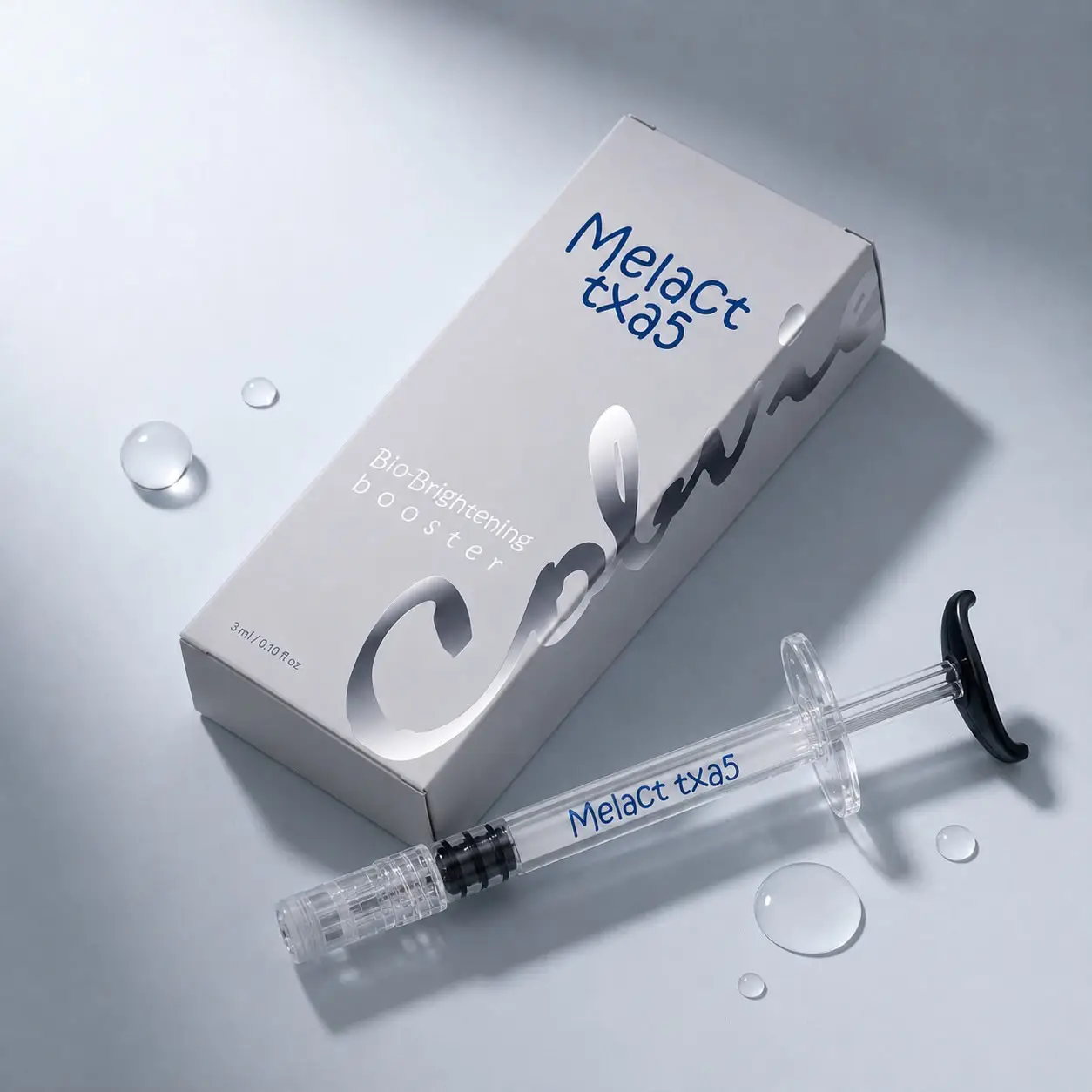 Melact txa5 with syringe